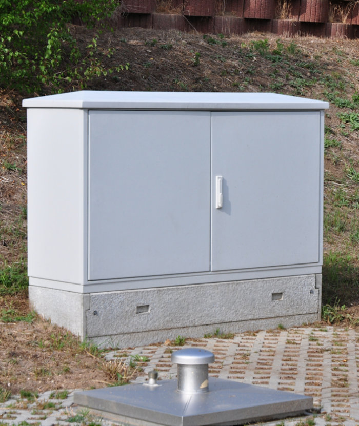 Schutzschrank zweitürig Typ ISOLIERT