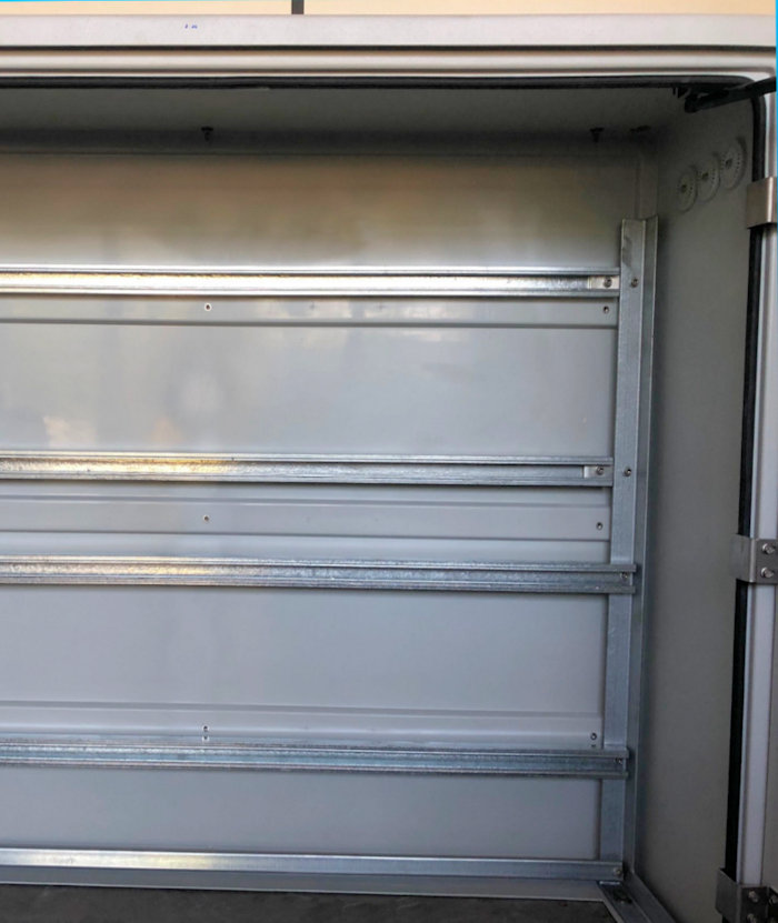 Innengerüst im Wetterschutzgehäuse