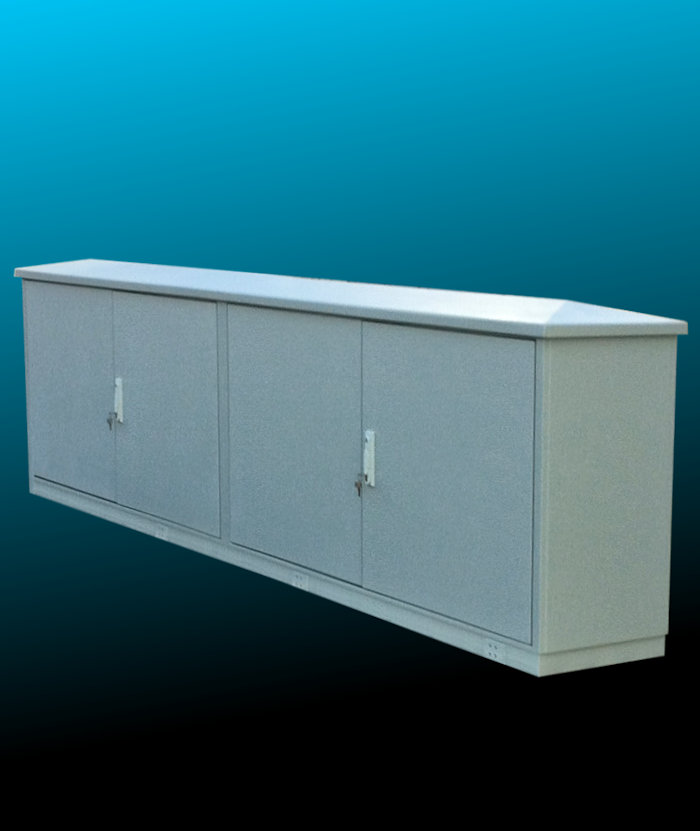 Schrankkombination viertürig Typ ISOLIERT