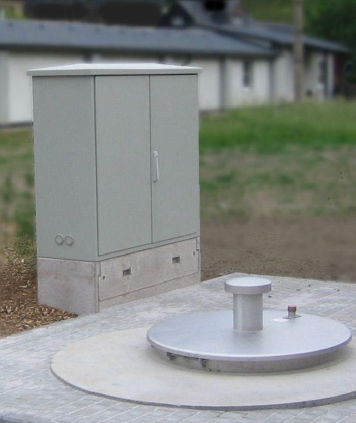 Schrankkombination für Pumpwerk