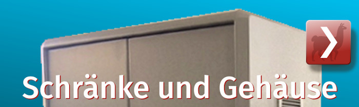 Wetterschutzgehäuse Typ ISOLIERT STANDARD ALU Lama Handel Schutz-Schränke -Einhausungen -Gehäuse GFK, RTM, SST, Einbauten